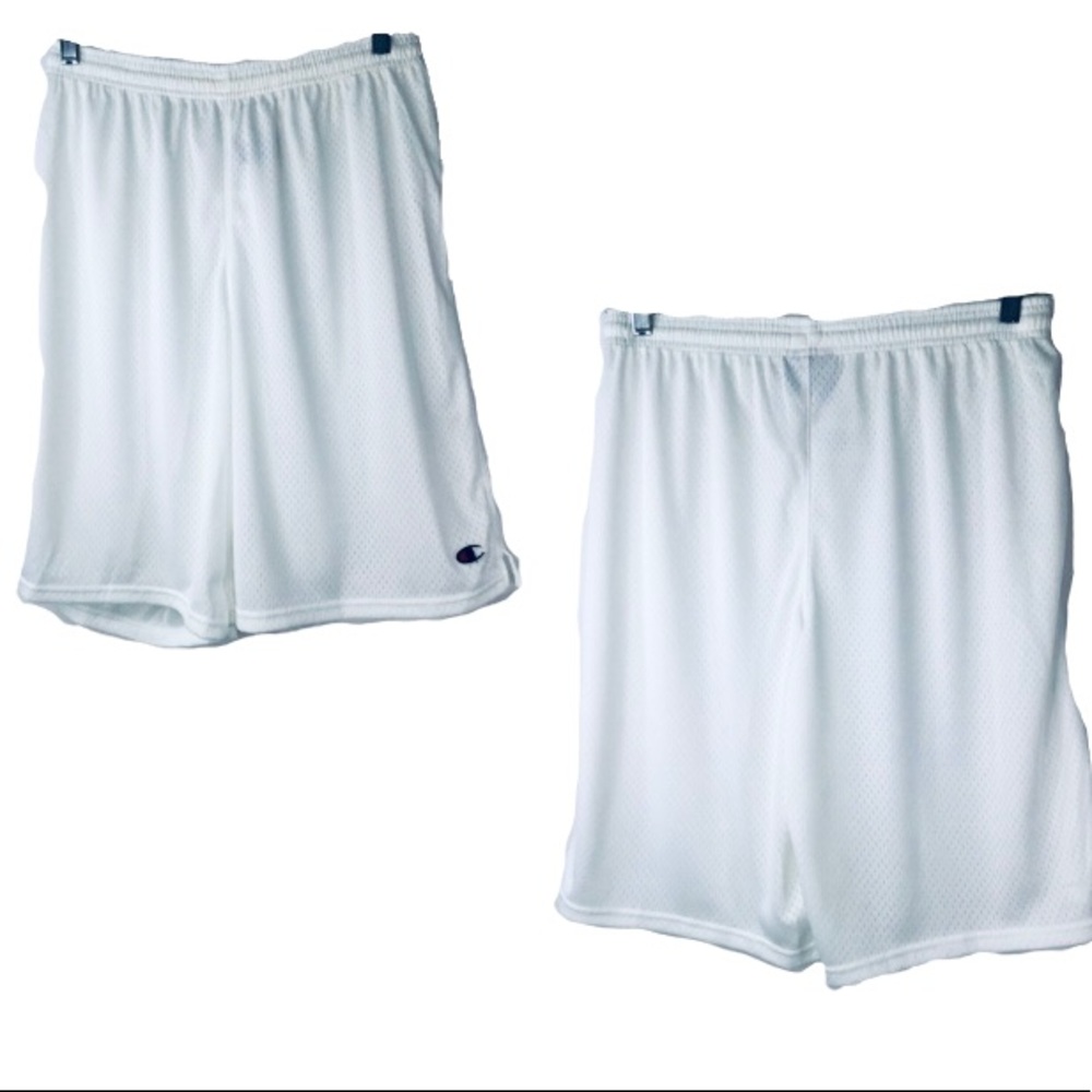 Champion - Men’s Mesh Drawstring Basketball Shorts 10.5” Inseam Size M